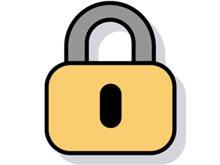 Online church calendar that is security is priority icon
